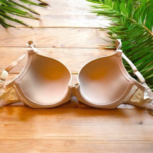 Wacoal La Femme Underwire T-Shirt Bra 853117 - 32E (US 32DD) “Naturally Nude” - Picture 7 of 11